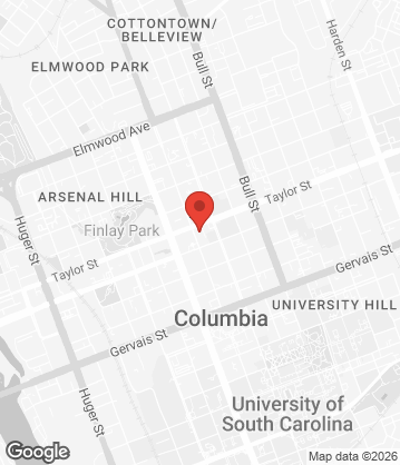 Map of Drake's Duck-In - 1544 Main St, Columbia, SC, 29201, US